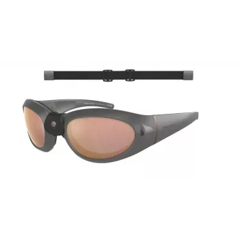 GIORGIO ARMANI unisex zonnebril AR8201Q60504Z zwart montuur grijze verloopglazen 61 mm
