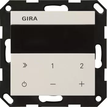 Gira 232003 inbouwradio IP System 55 zuiver wit glanzend