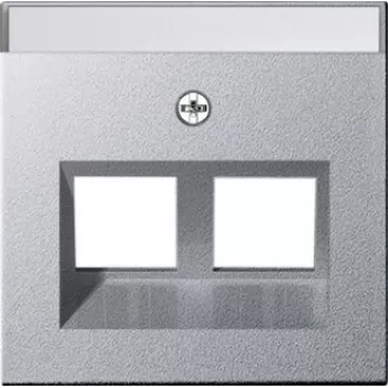 GIRA 264026 RJ-45 aansluitdoos, Cat.6A afgeschermd, aluminium