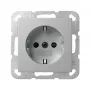 GIRA 445326 SCHUKO stopcontact SH System 55 F alu