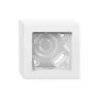 Gira E2 opbouwbehuizing 1-voudig met frame, zuiverwit 106129