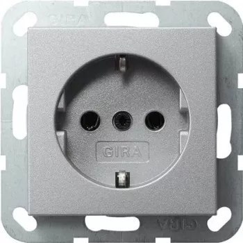 Gira Schuko stopcontactinzet System 55, Standard 55, E2, Event, Event Klar, Event Opak, Esprit (018826)