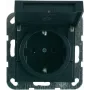 GIRA Schuko stopcontact-inzet System 55 antraciet 045428