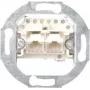 Gira draagring met centraalplaat voor UAE/IAE/ISDN-aansluitdozen, System 55, E2, Event, Esprit, ClassiX, F100, 1-voudig, inbouw, 50x50 mm opening, halogeenvrije thermoplast 018700