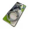 GIZZU 1,8 m Nano Key Lock beveiligingskabel met sleutel - zwart