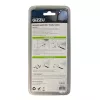 GIZZU 1,8 m Nano Key Lock beveiligingskabel met sleutel - zwart