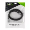 Gizzu 100W 10Gbps Type-C haakse kabel 1m