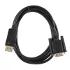 Gizzu 1080P DisplayPort-naar-VGA-kabel 1,8 m poly