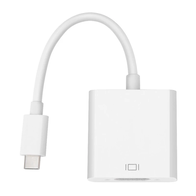 Gizzu 1080P Type-C naar VGA adapter Poly