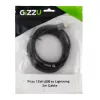 GIZZU 12W USB-naar-Lightning kabel 2 m – MFi-gecertificeerd snel opladen en synchroniseren
