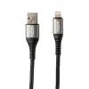 GIZZU 12W USB-naar-Lightning kabel 2 m – MFi-gecertificeerd snel opladen en synchroniseren