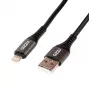 GIZZU 12W USB-naar-Lightning kabel 2 m – MFi-gecertificeerd snel opladen en synchroniseren