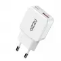 Gizzu 2-poorts 30W GaN wandlader USB-C PD + USB-A QC wit