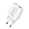 Gizzu 2-poorts 45W GaN wandlader USB-C PD & USB-A QC wit