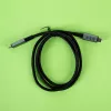 GIZZU 240W 20Gbps USB-C naar USB-C gevlochten kabel 1m zwart