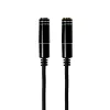 Gizzu 3-polige audio-splitterkabel - zwart