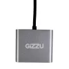 Gizzu 4-in-1 Type-C naar dubbele HDMI hub