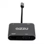 Gizzu 4-in-1 Type-C naar HDMI/VGA/USB3.0 hub