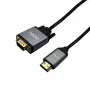 Gizzu Full HD HDMI-naar-VGA-kabel (1,8 m) - zwart