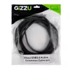 Gizzu USB 3.0 actieve verlengkabel 5m - zwart