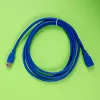 Gizzu USB 3.0 verlengkabel 2m – 5Gbps, stekker naar bus, zwart