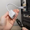 Gizzu USB 3.0 naar HDMI-adapter - Full HD 1080p video-uitgang, zwart