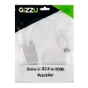 Gizzu USB 3.0 naar HDMI-adapter - Full HD 1080p video-uitgang, zwart