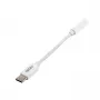 Gizzu USB Type-C naar 3,5 mm AUX audio-adapter - wit