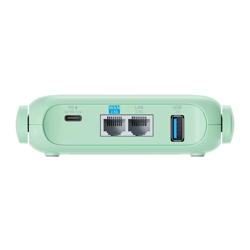 GL.iNet Beryl 7 Wi-Fi 7 router GL-MT3600BE - dual-band, 2,5G multi-gigabit, OpenWrt, VPN, USB 3.0, zwart