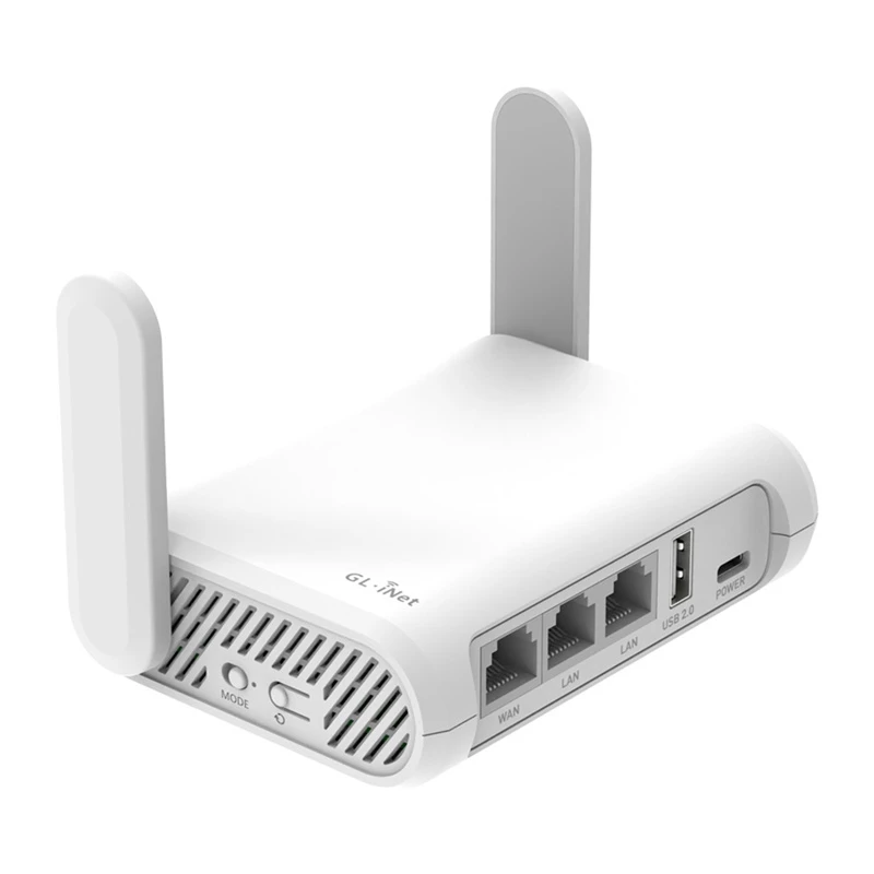 GL.iNet Opal Wi-Fi 5 router AC1200 dual-band gigabit OpenWrt USB 2.0 VPN-client/server