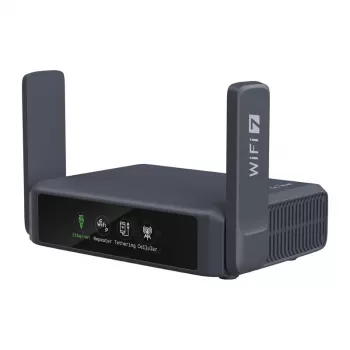 GL.iNet Slate 7 AC750 dual-band gigabit WLAN-router met OpenWrt, USB 2.0, MicroSD-slot, VPN-ondersteuning