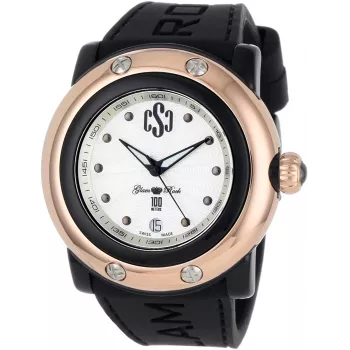 GLAM ROCK GR62019 dames keramisch horloge 46mm Zwitsers quartz wit