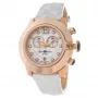 GLAM ROCK dames quartz horloge GR32166R 44mm witte silicone band