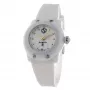 GLAM ROCK dameshorloge GR64005 (40mm) – Zwitsers quartz, witte keramische bezel, siliconen band