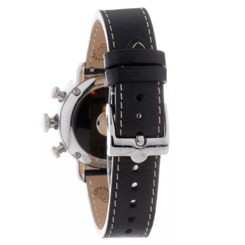 GLAM ROCK dameshorloge GR77123 40 mm Zwitsers quartz wit leer
