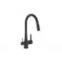 Glamour handmixer zwart 400W met filter