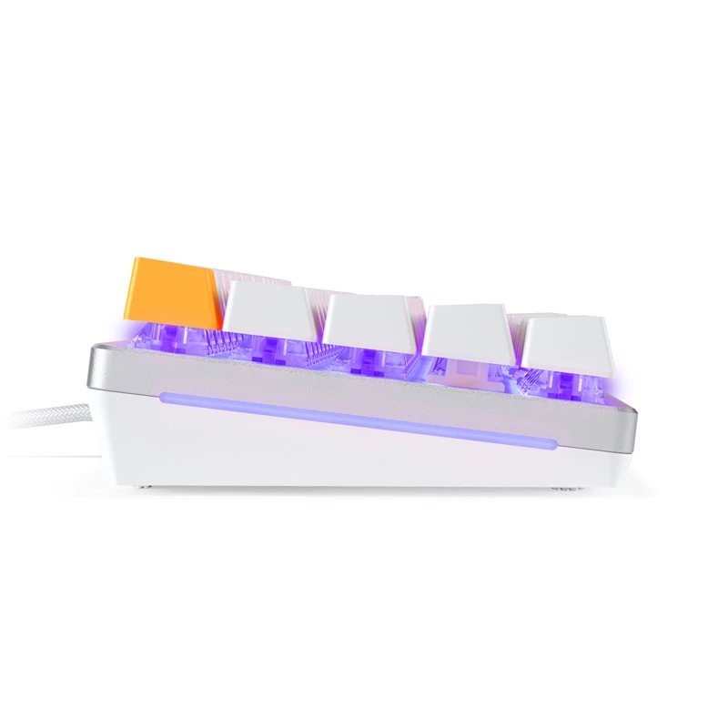Glorious GMMK 2 Compact toetsenbord - Fox Switches, Noordse layout, wit
