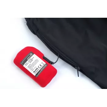 GLOVII GP1M verwarmde onderbroek zwart/rood