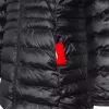 Glovii GTFBL dames verwarmde softshelljack met carbonfiberverwarming, 3 modi, oplaadbare accu, zwart