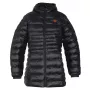 Glovii GTFBL dames verwarmde softshelljack met carbonfiberverwarming, 3 modi, oplaadbare accu, zwart