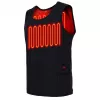 GLOVII GV2XL verwarmd vest - unisex, elastisch, USB-aangedreven, 5 verwarmingszones, 3 verwarmingsstanden, zwart, S-2XL