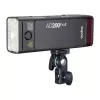 Godox AD200Pro II flitserkit met Bare Bulb & Fresnel Head, 200Ws, TTL/HSS, 2,4GHz X System