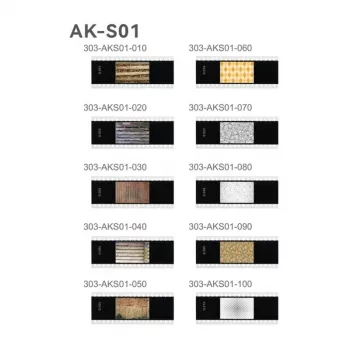 Godox AK-S01 gobo-schuifset voor AK-R21 projectie-opzetstuk (10 metalen patronen)
