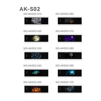 Godox AK-S02 2-delige slide-set voor AK-R1 Kit – jaloezie- en puntpatroon creatieve effect-slides