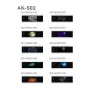Godox AK-S02 2-delige slide-set voor AK-R1 Kit – jaloezie- en puntpatroon creatieve effect-slides