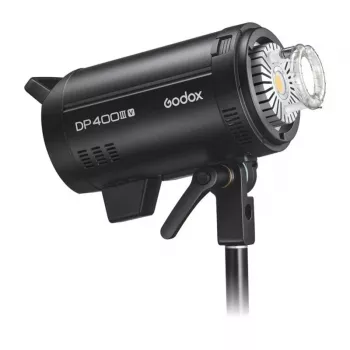 Godox DP400IIIV 400Ws studioflitser met 30W LED-instellicht, 2,4G Wireless X System, Bowens mount, 5600K