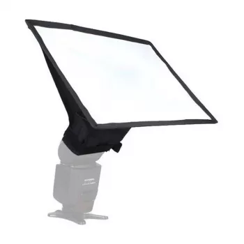 GODOX SB2030 rechthoekige softbox 20x30 cm met dual-diffusors en universele speedlight-houder
