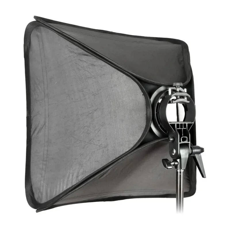 Godox SFGV8080 80x80cm silver grid softbox met Bowens mount, 40° grid, binnen- en buitendiffusor, snel opzetten