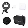 Godox SFUV6060 S-Type Speedlite-beugel met 60x60cm softbox en draagtas kit