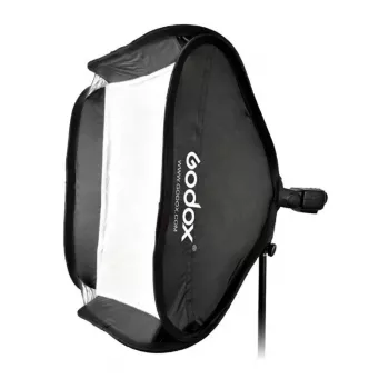 Godox SFUV6060 S-Type Speedlite-beugel met 60x60cm softbox en draagtas kit